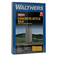 Walthers HO Concrete-Style Silo Kit