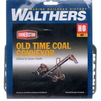 Walthers Cornerstone HO Old-Time Coal Conveyor 3-Pack