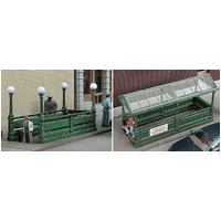 Walthers HO Cornerstone Subway Entrance (2pk)