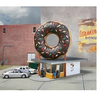 Walthers HO Hole-In-One Donut Shop Kit