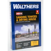 Walthers N Cornerstone Sanding Tower & Drying House Model Scenery Kit