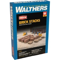 Walthers HO Cornerstone Brick Stacks