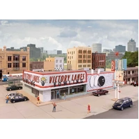 Walthers HO Cornerstone Vintage Bowling Alley Kit