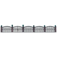 Walthers HO Cornerstone Wrought Iron Fence Model Scenery Kit