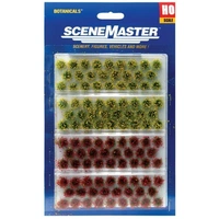 Walthers HO Grass Tufts - (104) 1/4" 0.6cm Tall - Blooming Flowers