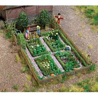 Walthers HO Vegetable Garden Kit