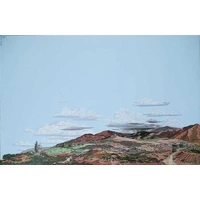 Walthers HO Scenemaster Scene Country To Desert Background Scene