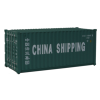Walthers HO Scenemaster 20 Container China Shipping