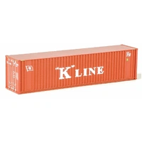 Walthers N 40' Hi Cube Ribbed Side Container - K-Line