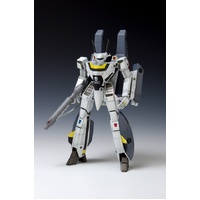 Wave Corporation 1/100 VF-1S Super Valkyrie Battroid Roy Focker Plastic Model Kit