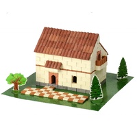 Wise Elk Mini-Bricks Constructor Set Irish House White (450pcs)