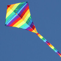 Windspeed Rainbow Diamond Single String Kids Kite