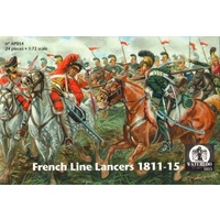 Waterloo 1/72 French Line Lancers 1811-15 Plastic Model Kit