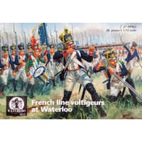 Waterloo 1/72 French Line Voltigeurs at Waterloo x 28 pieces Plastic Model Kit