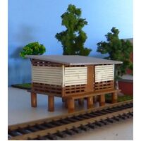 Walker Models 1/87 HO NSWGR Cream Shed building kit