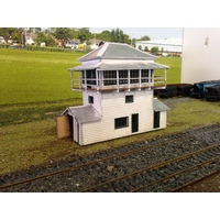 Walker Models 1/87 HO QR Gympie Signal Cabin building kit