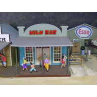 Walker Models 1/87 HO Milk Bar Shop