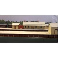 Walker Models 1/87 HO A-6 Station in weatherboard building kit