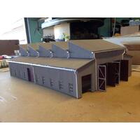 Walker Models 1/87 HO Wacol Carriage Shed building kit