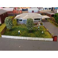 Walker Models 1/87 HO Australian 1950s Style weatherboard 'Vetties House' building kit
