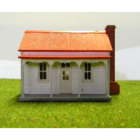 Walker Models 1/87 HO Victorian Miners Cottage building kit