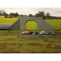 Walker Models 1/87 HO Double Stone Portal with Sides, cast resin