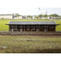 Walker Models 1/87 HO A-8 NSW Station Low Relief, Backdrop building kit