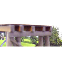 Walker Models 1/87 HO 20ft Timber Bridge Beams 20pk