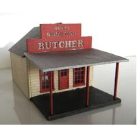 Walker Models 1/160 N Butchers Shop building kit