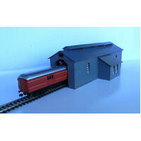 Walker Models 1/160 N Loco Shed from Victoria