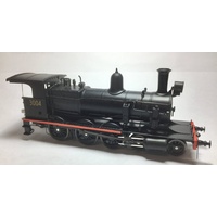 Wombat Models HO 1/87 C30T: 3047 "Saturated" Locomotive With Bogie Tender Black Model