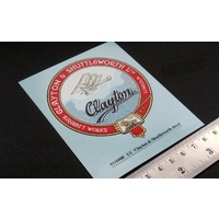 WingNut Wings 1/1 Clayton & Shuttleworth Decal