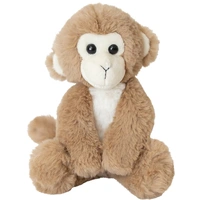 World's Softest Plush Tan Monkey 25cm Soft Toy 1141