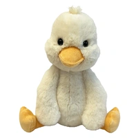 World's Softest Plush Cream Duck 40cm Soft Toy 4444