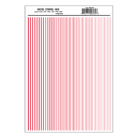 Woodland Scenics Decal Stripes Red WOO-762