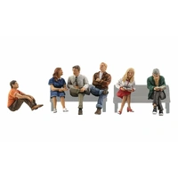 Woodland Scenics People Sitting - HO Scale A1829