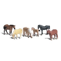 Woodland Scenics Farm Horses - HO Scale A1862