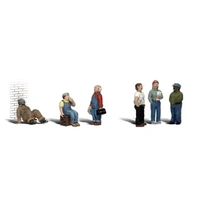 Woodland Scenics Factory Workers - HO Scale A1867