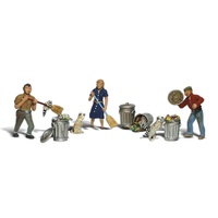 Woodland Scenics People & Pesky Raccoons - HO Scale A1875