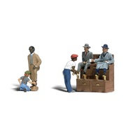 Woodland Scenics Shoe Shiners - HO Scale A1877
