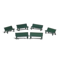 Woodland Scenics Park Benches - HO Scale A1879