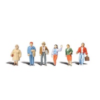 Woodland Scenics Standing People - 1/16" Scale A2030