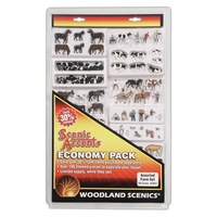 Woodland Scenics Economy Pack - Assorted Farm Set - HO Scale A2051