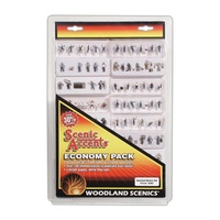 Woodland Scenics Economy Pack - Assorted Worker Set - N Scale A2062