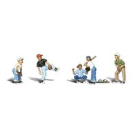 Woodland Scenics Baseball Players I - N scale A2145