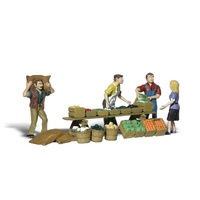 Woodland Scenics Farmers Market - N scale A2170