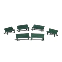 Woodland Scenics Park Benches - N scale A2181