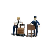Woodland Scenics Dedicated Depot Workers - G Scale A2555