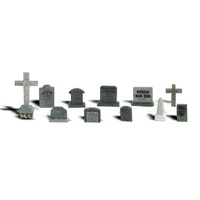 Woodland Scenics Tombstones - O Scale A2726
