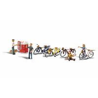 Woodland Scenics Bicycle Buddies - O Scale A2752